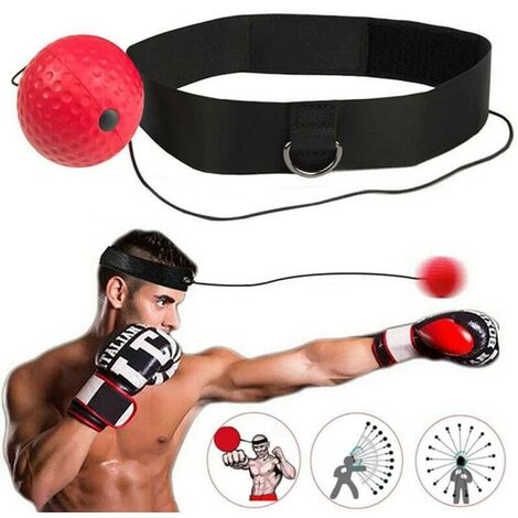 Boxen Training Ball Reflex Boxball Boxing Kopfband für Speedfitness Punch Kampf 