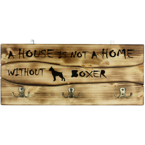 Boxer, Boxer I - gruccia con cane, espositore per medaglie, decorazione per la casa di Art-Dog