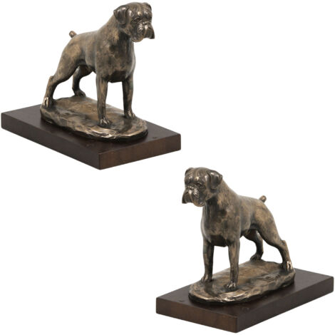Boxer, Boxer III - una statuetta di cane, una figurina di sagoma di cane, un trofeo per una mostra canina di Art-Dog
