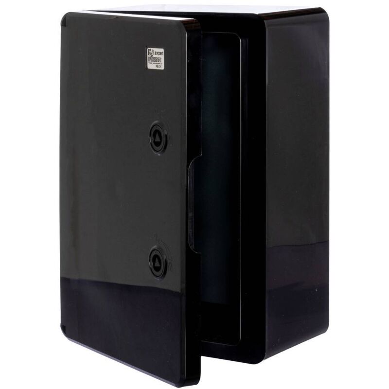 Boxexpert - BXPPABSB250350150-F01 Coffret d'installation 150 x 250 x 350 plastique abs noir 1 pc(s)