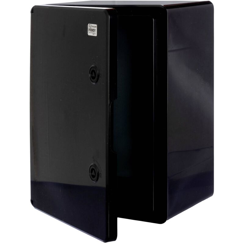 BXPPABSB300400220-F01 Coffret d'installation 220 x 300 x 400 plastique abs noir 1 pc(s) - Boxexpert