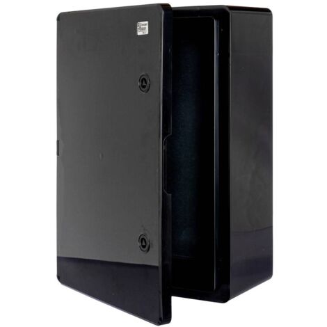 Boxexpert BXPPABSB350500190-F01 Contenitore da installazione 190 x 350 x 500 Plastica ABS Nero 1 pz.