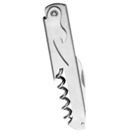 BOXJ BLIST Kellnerkorkenzieher Edelstahl + Messer 09901