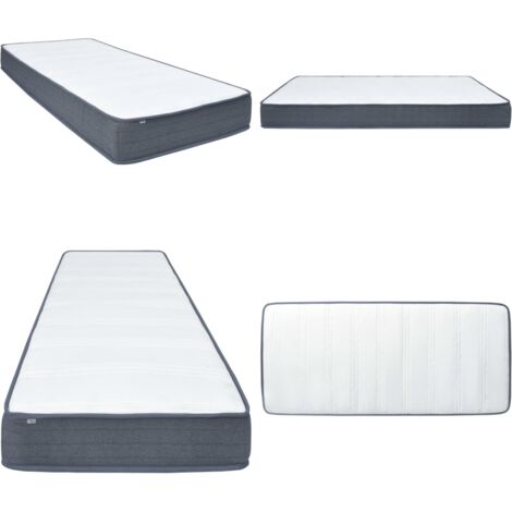 Boxspringbett-Matratze 200 x 120 x 20 cm - Boxspringbett - Matratze - Doppelbett - Liegekomfort - Federsystem - Home & Living