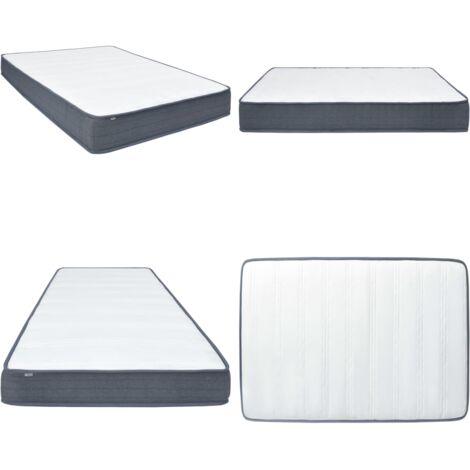 Boxspringbett-Matratze 200 x 160 x 20 cm - Boxspringbett - Matratze - Doppelbett - Liegekomfort - Federsystem - Home & Living