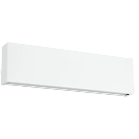 Boxw2 wand bidirektionale led-lampe 19w warmlicht 3000k in pmma farbopalino 8256