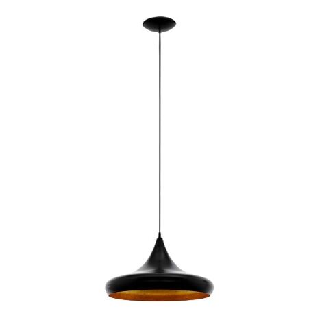 SQUID LIGHTING Boya Pendelleuchte Schwarz Metall E27 IP40 33x88x33cm