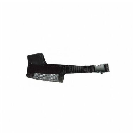 Bozal Nylon Black M 16-18 cm