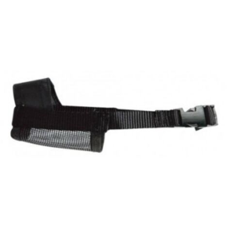 Bozal Nylon Negro M 16-18cm
