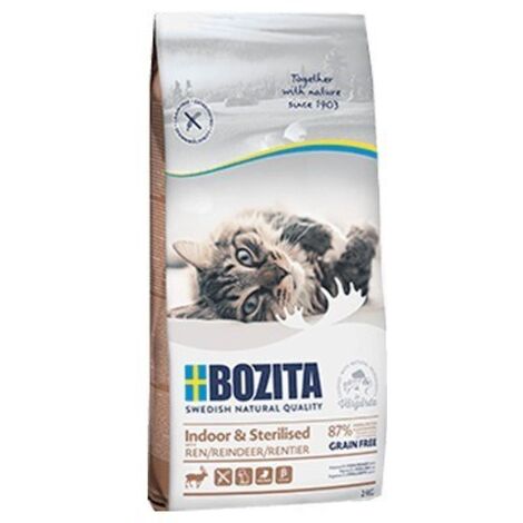 Bozita Indoor&Sterilized Grain free Renna 10kg