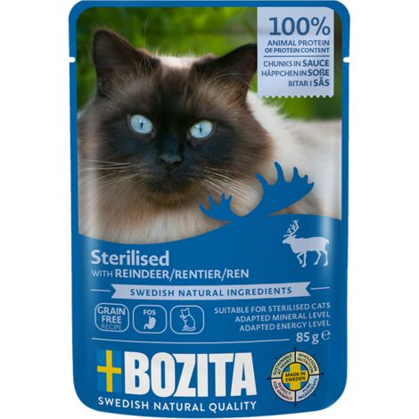 BOZITA Trozos de Carne Esterilizada en Salsa de Reno 85g