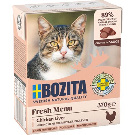 BOZITA Trozos en salsa con hígado de pollo 370g