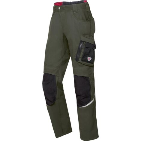 BP Arbeitshose 1998-570 Gr. 54 oliv/schwarz