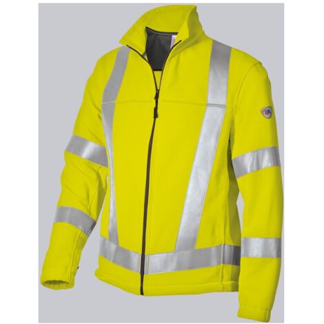 BP Fleecejacke Herren 2025 Gr. 3XL warngelb