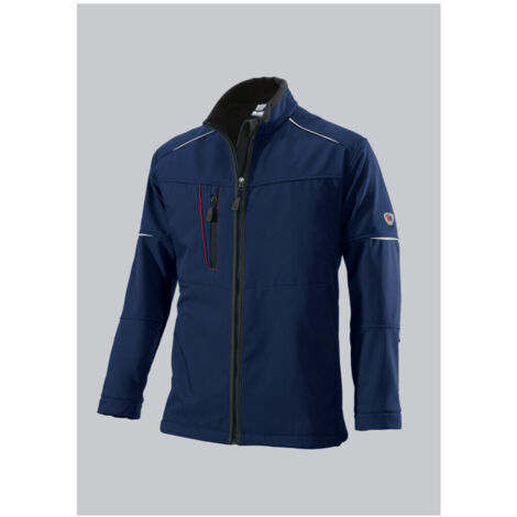 BP Softshell-Arbeitsjacke, nachtblau, Gr. XL