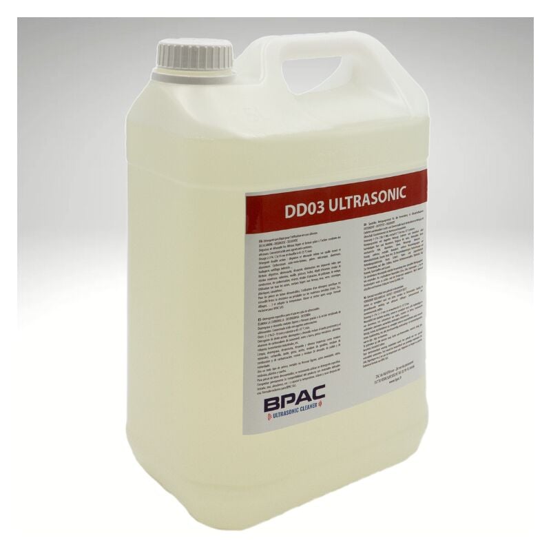 DD03 Nettoyant Ultrason - Détergent Désoxydant Dégraissant - Bpac