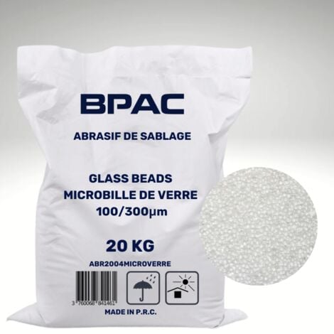 BPAC Microbilles de Verre Pour Sablage 20 KG - abrasifs