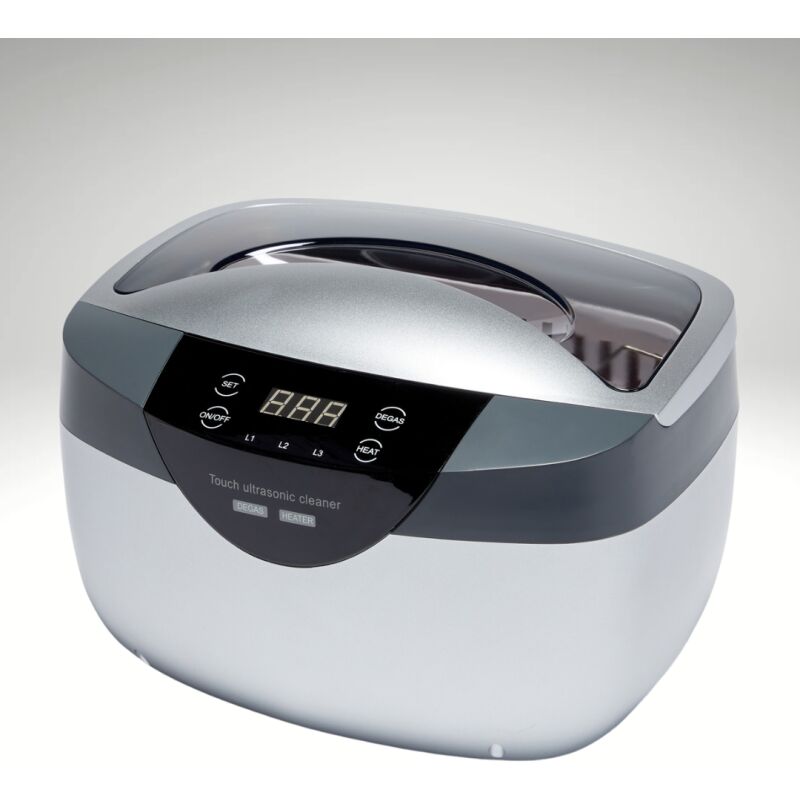 BPAC Nettoyeur Ultrasons Gris 2,5 L - Bac à Ultrason 120 W