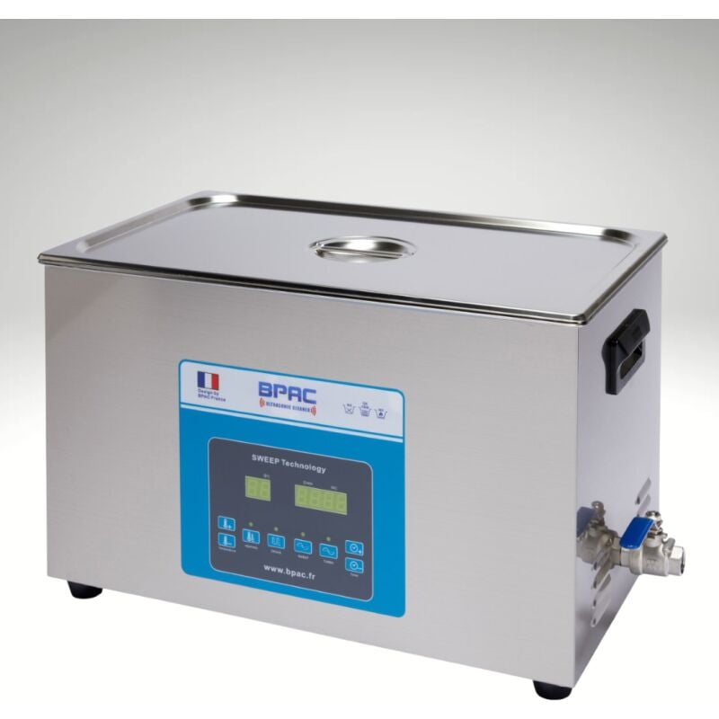 Nettoyeur Ultrasons 28 litres Professionnel turbo + sweep + degas - Bpac