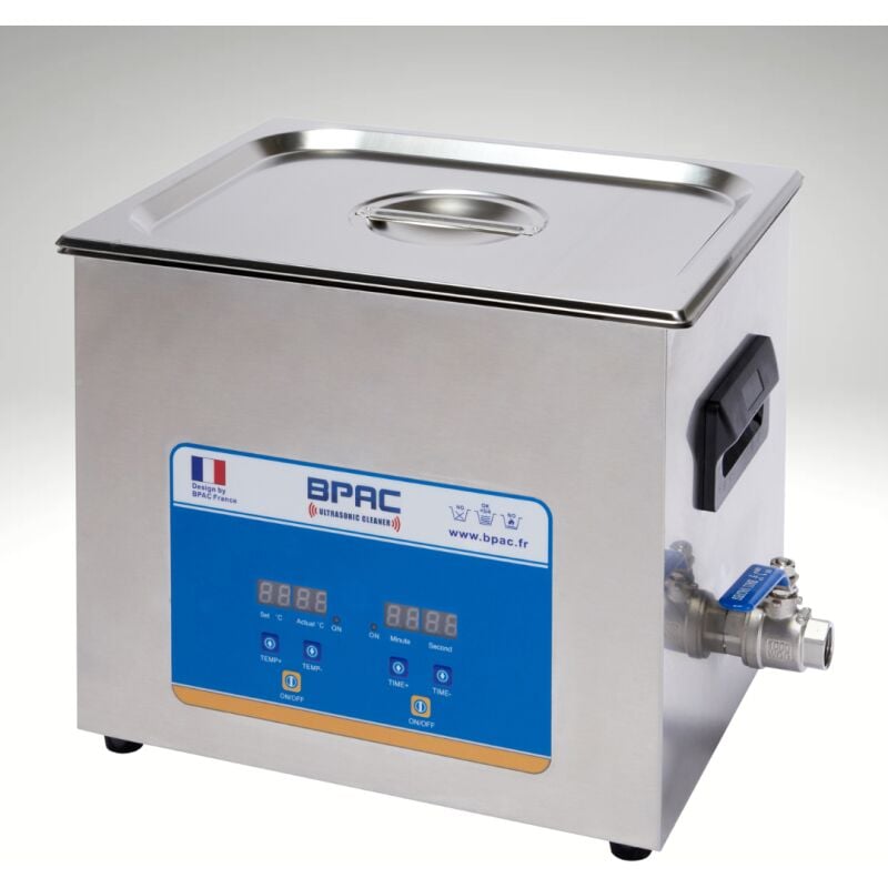 Nettoyeur Ultrasons Digital avec Cuve 10 Litres - Bpac