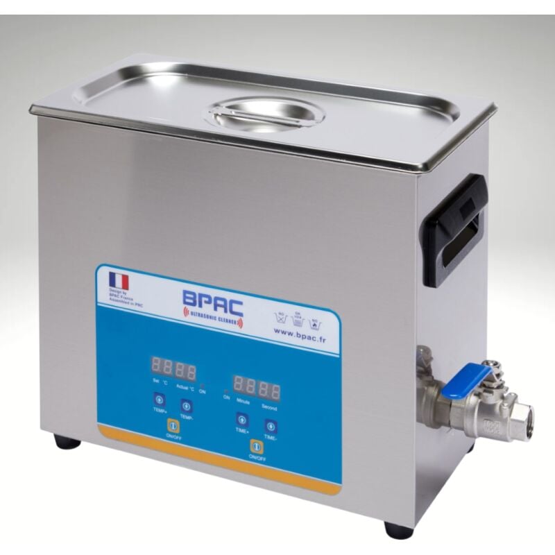 Nettoyeur Ultrasons Digital avec Cuve 6 Litres - Bpac