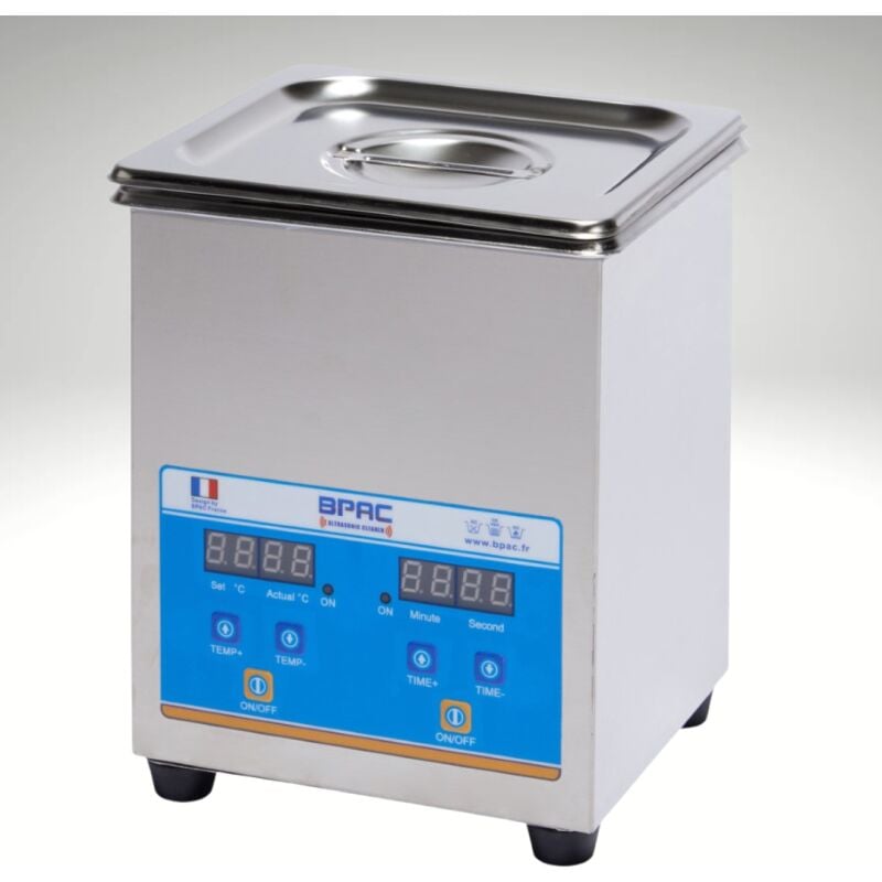 Pro Nettoyeur Ultrasons Digital avec Cuve 2 litres - Bpac