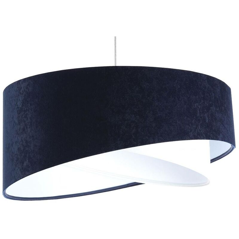 Lampada a sospensione galassia blu navy, bianco 1