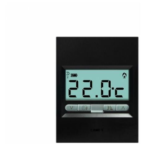 Bpt termostato digitale incasso compatibile Bticino Living NOW Sabbia  Bianco Nero - TA350 TA/350