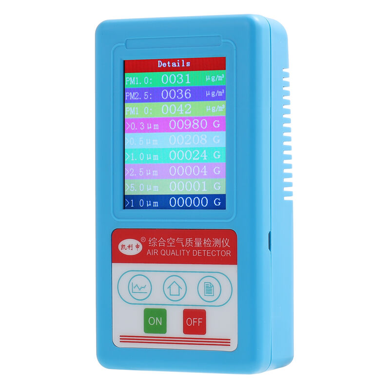 

Asupermall - BR-8B multifuncional Handheld profesional PM2.5 de PM10 PM1.0 Detector Medidor de Calidad del Aire Analizador de Particulas Tester, 2 #