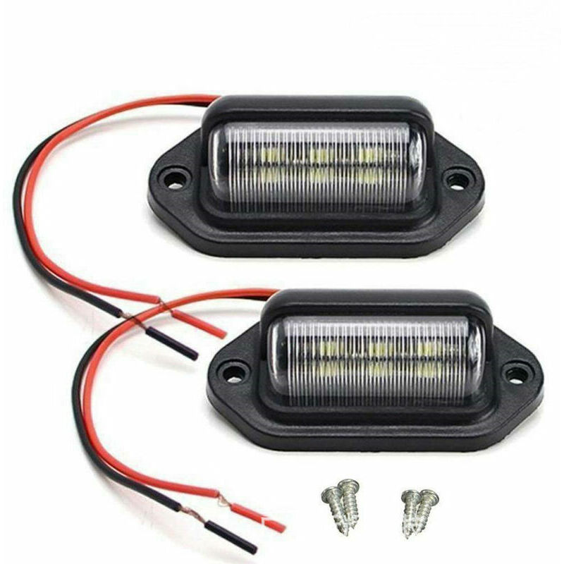 FVO - BR-Life 2PCS Luci targa a led Impermeabile 6...
