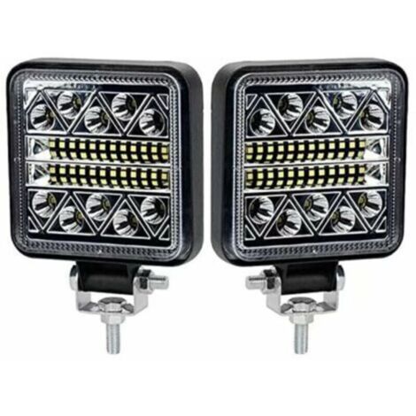 BR-Vie 102W LED Luce di lavoro 10200LM LED Luci di retromarcia 12v, Fari/proiettori LED per auto, trattore, barca, camion 12-24v, 2 pezzi