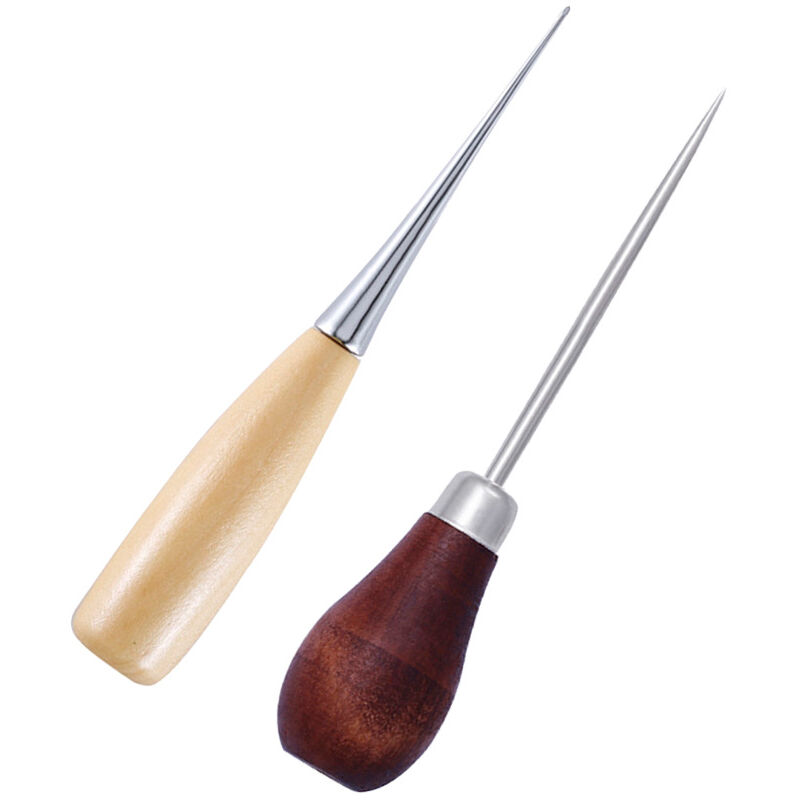 Fr-life - BR-Life 2 Pezzi Manico in Legno Macchina...