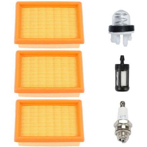 BR340 Kit de Mise au Point du Filtre à air pour Stihl BR320 BR380 BR400 BR420 SR430 SR420 BR420c Pièces de souffleur à Dos 4203-141-0301