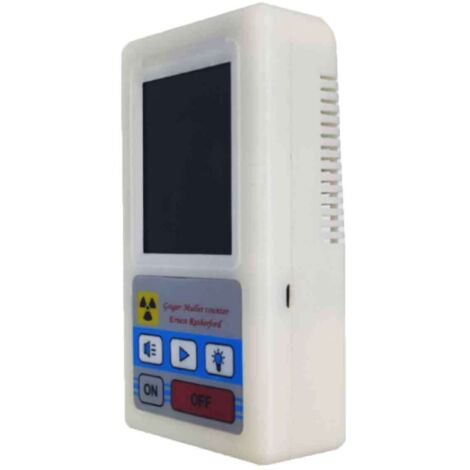 BR6 Compteur Geiger Détecteur radioactif multifonctionnel à lecture facile pour rayonnement nucléaire Rayonnement électromagnétique
