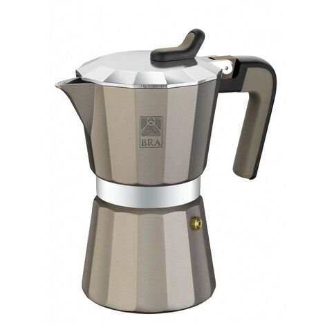 BRA CAFETERA BRA TITANIUM 6 Tazas