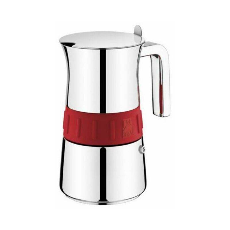 

Cafetera Italiana Elegance Red (10 Tazas) - BRA