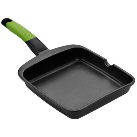 BRA GRIL PRIOR VERDE  22CM LISO