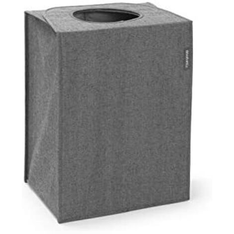 Brabantia 120381 cesto para ropa 55 L Rectangular Negro