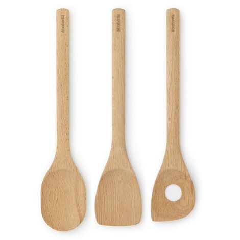 Brabantia 260681 - Set di utensili in legno, legno