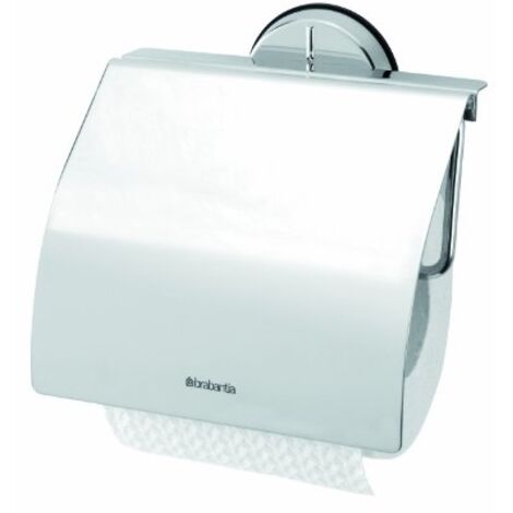 BRABANTIA 427602 DÉROULEUR DE PAPIER TOILETTE BRILLIANT STEEL