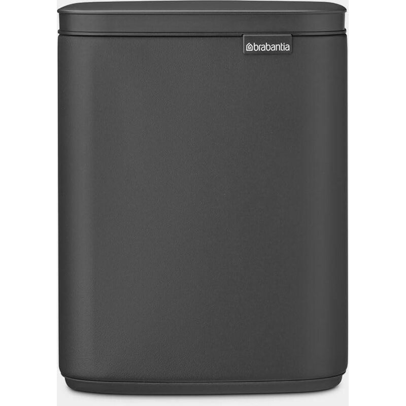 Brabantia Bo Küchenmüllbehälter Grau Mineral 7 Liter