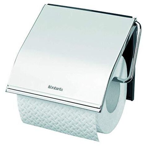 Brabantia Classic Bagno Portarotolo WC, Inox Lucido