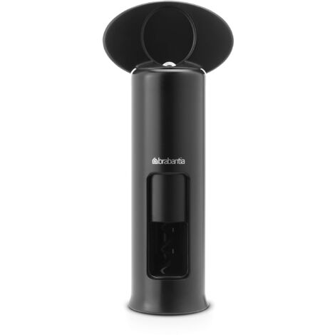 Brabantia Classic Soft-Touch Levatappo, Nero