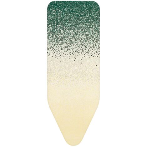 Brabantia Copri Asse da Stiro Superiore C con Strato in spugna da 2 mm. e Cotone 100% Fairtrade, Design Pratico per Stirare Senza Fatica, 124x45 cm, New Dawn