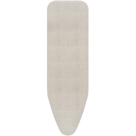 Brabantia Copriasse da stiro B 124x38cm - Denim Grey  Strato superiore cotone al 100% imbottitura in schiuma da 2mm  Perfetto per assi da stiro misura B  Durevole, lavabile, facile da installare