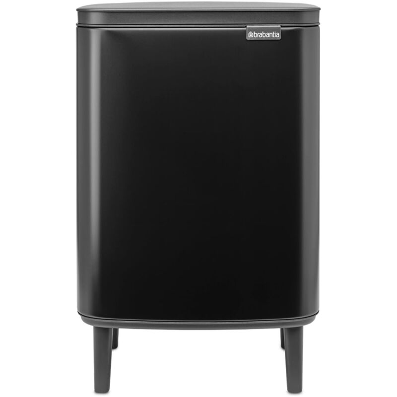 Brabantia - Mülleimer De Mülleimer Bo Hi 12 L Mit Deckel De Soft Close, Herausnehmbarem Innenraum Und Griff De Tragen - Geeignet Für Bad,