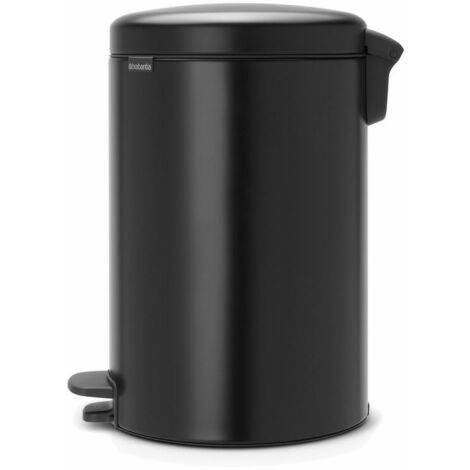Abfalleimer zur Wandmontage 20 l / weiß - Mülleimer - Abfallgeräte - Spülen  & Hygiene - black - cookmax