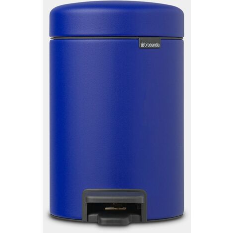 Brabantia Pattumiera a Pedale Newicon 3 Litri Blu