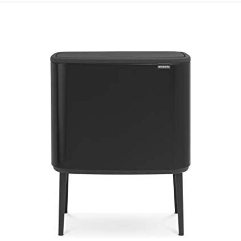 Brabantia Pattumiera, Nero Opaco, 36 Litri
