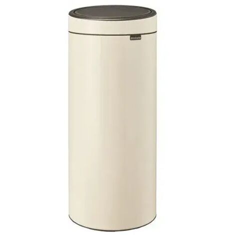 BRABANTIA Poubelle 30 L Soft Beige - Touch Bin